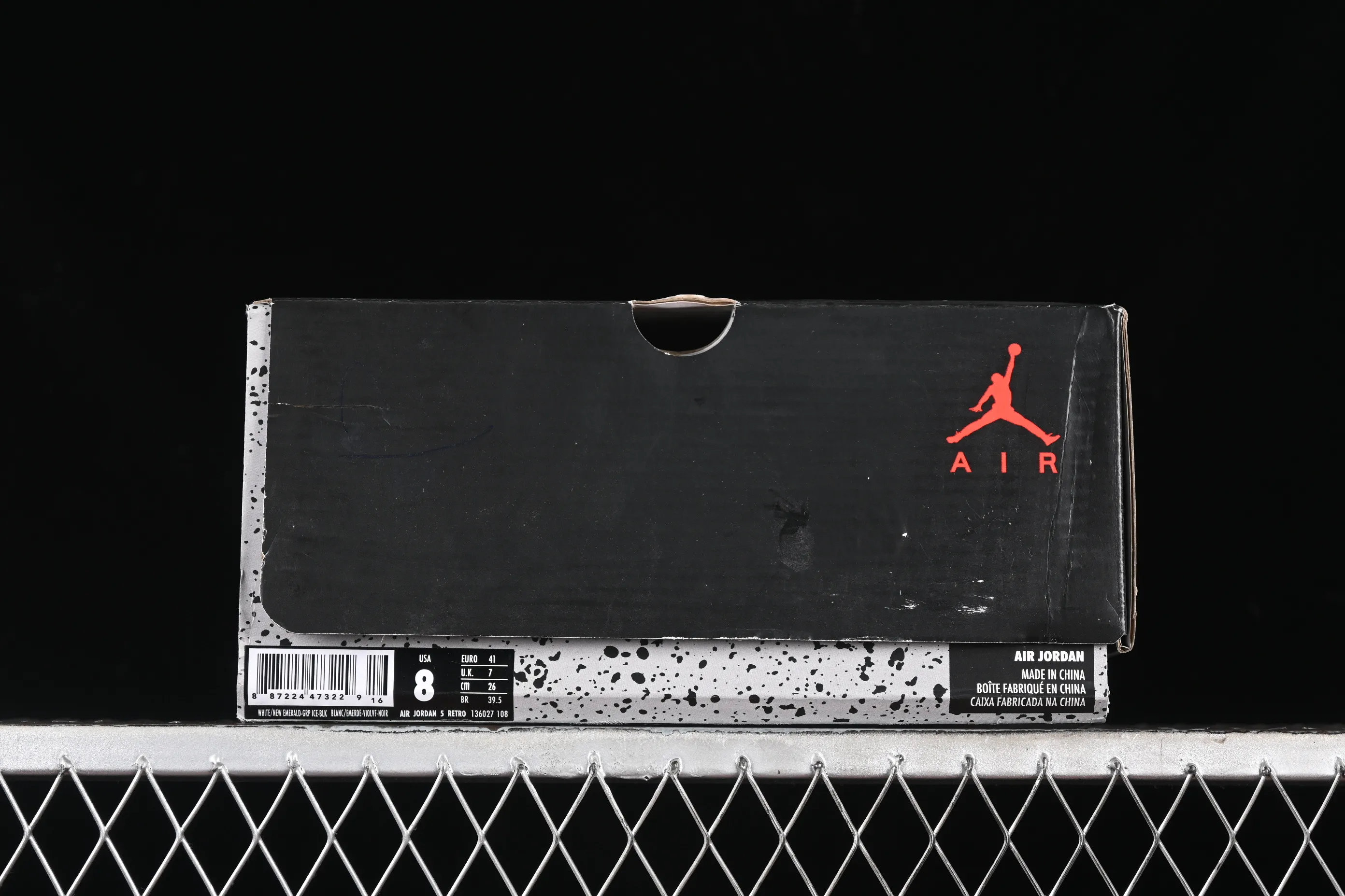 All categories Air Jordan Jordan series basketball shoes Air Jordan 5 Air Jordan 5 Retro "Grape" AJ5 Joe 5 white and purple grape 136027-108